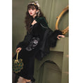 Load image into Gallery viewer, [Kinshu series] ★China style dress★ Cheongsam dress sexy velvet black green
