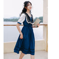 Load image into Gallery viewer, [Jinkyoku Series] ★One Piece★ Sailor Uniform Short Sleeve Cute Ladies Date Photo Shoot Summer Clothes Lolita
