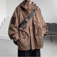 Load image into Gallery viewer, [HUICHUN Series]★Jacket★ 2color outerwear unisex men's large size black brown
