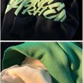 Load image into Gallery viewer, [Roba Series] ★Fleece-lined hoodie★ 2color tops unisex men's fashionable black green black green
