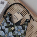 Load image into Gallery viewer, [DAZE & ERPANG series]★Bag★ Oil painting style floral pattern cute date commuting OL office temperament improvement shoulder bag
