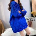 Load image into Gallery viewer, [AIQILING Series]★Parker★ 2color Tops Switching Sweater Thick Fashion Blue Black
