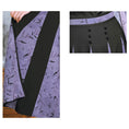 Load image into Gallery viewer, [Kokaisha --- Bamboo Series] ★China style skirt★ Switchable bottoms, bamboo pattern, slimming, easy to match, black, purple
