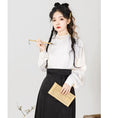 Load image into Gallery viewer, [Qingshui Kei --- Rika Chai Series] ★Maki skirt★ Chinese style skirt, Hanfu skirt, slimming and easy to match
