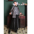 Load image into Gallery viewer, [Kokaisha --- Dragon dyed series] ★China style coat★ Velvet thick winter coat Sailor color
