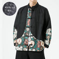 Load image into Gallery viewer, [Kimitsu Series] ★China style jacket★ Quilted Warm 2color Unisex Men's Embroidery China button
