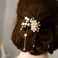 Load image into Gallery viewer, [Ma series] ★Chinese style hair ornament★ Hairpin 1 piece Ladies accessories Lily of the Valley, Suzuran, Flower Chinese Clothes
