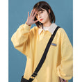 Load image into Gallery viewer, [SENSU Series] ★Tops★ 4color Unisex Men's POLO neck Color scheme Easy to match Blue Yellow Casual
