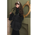 Load image into Gallery viewer, [Kishiki series] ★Outer★ Cloak Easy to match tops Black Black Improves temperament SML
