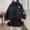 Load image into Gallery viewer, [HUICHUN Series] ★Jacket★ 2color outerwear unisex men's black brown casual large size
