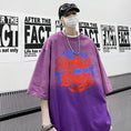 Gallery viewerに画像を読み込む, 【KCSJシリーズ】★半袖Tシャツ★ レトロ風 5color トップス Tシャツ 男女兼用 メンズ 大きいサイズ  アルファベット
