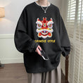 Load image into Gallery viewer, [LANGGUANGHU Series]★China style tops★ 4color Unisex Men's Large Size Lion
