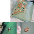 Load image into Gallery viewer, [Shimizu Kei Series]★China style bag★ 4color chain shoulder blue green cute embroidery original easy to match
