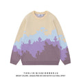 Load image into Gallery viewer, [Escaped Earth Series] ★Sweater★ 2color Knit Tops Christmas Unisex Men's Color Scheme Purple Green
