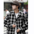 Load image into Gallery viewer, [BIGEMAN Series]★Jacket★ 2color outer plaid pattern unisex men's black white
