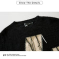 Load image into Gallery viewer, [Feel lonely series] ★Sweater★ 3color tops Unisex Men's Switchable Fringe Unique Stylish
