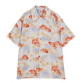 Load image into Gallery viewer, [Yangji Great Dream Series]★China style shirt★ Tops Goldfish print short sleeve shirt Cute cool summer clothes
