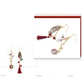 Load image into Gallery viewer, [CIVET Series]★China style earring★2 types of earrings or earrings, women's accessories, present, asymmetrical, unique
