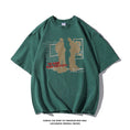 Gallery viewerに画像を読み込む, 【BIGEMANシリーズ】★Tシャツ★ 3color トップス 半袖Tシャツ 男女兼用 メンズ レトロ 個性的
