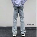 Load image into Gallery viewer, [YOILIN Series] ★Denim Pants★ Casual Pants 2color Unisex Men's Large Size Blue Black
