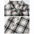 Load image into Gallery viewer, [BIGEMAN Series]★Jacket★ 2color outer plaid pattern unisex men's black white
