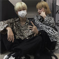 Load image into Gallery viewer, [Mapogo Series] ★Retro Shirt★ Leopard Print Tops Harajuku Style Fashion Easy to Match Couple Clothes
