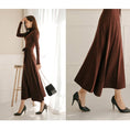 Load image into Gallery viewer, [Fumi Series]★Knit dress★ 2color long length commuting date office OL high neck slim
