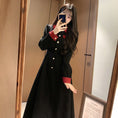 Load image into Gallery viewer, [Dong Xiaojie Series] ★Dress★ Color scheme: Large size, cute, black, long length
