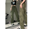 Load image into Gallery viewer, [MGJM Series]★Casual Pants★ 2color Bottoms Black Green Unisex Men's Retro
