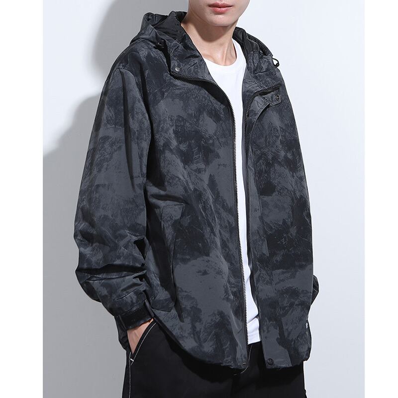 [Lion Leopard Series] ★Winter Coat★ Waterproof Outer Jacket (Water Repellent) + Inner Outer Large Size M-7L Unisex Men's Snow Mountain