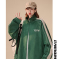 Load image into Gallery viewer, [Fujiiman Series] ★Jacket★ 3color Outerwear Stadium Jacket Unisex Men's Sports Style Green Black
