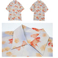 Load image into Gallery viewer, [Yangji Great Dream Series]★China style shirt★ Tops Goldfish print short sleeve shirt Cute cool summer clothes
