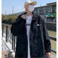 Load image into Gallery viewer, [WENYI Series]★Jacket★ 2color Outer Print Unisex Men's Black Apricot
