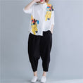 Load image into Gallery viewer, [Kobeiya Series]★Setup★ 2-piece set Shirt + Pants 2color ML XL 2XL White Black Yellow
