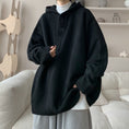 Load image into Gallery viewer, [KADISHOU Series] ★Sweater★ 3color Knit Parka Tops Unisex Men's Black Gray Coffee Color
