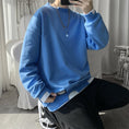 Load image into Gallery viewer, [Bakugan Series]★Long sleeve tops★ 4color fake layered unisex men's casual white black blue gray
