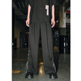 Load image into Gallery viewer, [Ancient monster house---Yunmeng Yukan series]★China style pants★Bottoms Gaucho pants Black Black slimming wear
