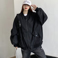 Load image into Gallery viewer, [MGJM Series]★Star Jacket★ Jacket Outerwear Unisex Men's Casual Black Black ML XL
