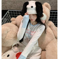 Load image into Gallery viewer, [MEIMEI Series] ★Tops★ T-shirt, long sleeve, cute, stylish, short length, cat, cat, cat
