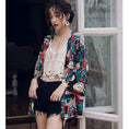 Load image into Gallery viewer, [Akino Shinsho Series]★China style happi coat★ Tops Sun protection Cool Summer Loose Print Ethnic style Retro
