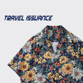 Load image into Gallery viewer, [TRAVEL ISSUANCE Series] ★Short sleeve shirt★ Aloha shirt, Okinawa, Hawaii tops, floral print shirt, unisex, men's, loose chiffon
