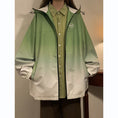 Load image into Gallery viewer, [Fujiiman Series] ★Jacket★ 3color outerwear unisex men's gradation black green gray
