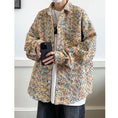 Load image into Gallery viewer, [PPG Series]★Jacket★ 3color outer plaid pattern unisex men's large size yellow red green
