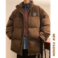 Load image into Gallery viewer, [PPDJ Series] ★Cotton coat★ 3color outer winter coat unisex men's large size simple warm
