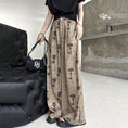 Load image into Gallery viewer, [YIDAO Series] ★Casual Pants★ Switching Print Summer Clothes Gaucho Pants Trousers Slimming Wear
