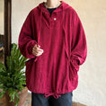 Load image into Gallery viewer, [CEXU Series]★Parker★ 5color Tops Corduroy Unisex Men's Large Size Easy to Match
