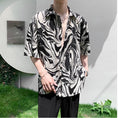 Load image into Gallery viewer, [ZHUIYI Series]★Shirt★ 4color Tops Unisex Men's Large Size Cool Easy to Match Aloha Shirt
