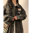 Load image into Gallery viewer, [SENSU Series]★Jacket★ Outer Denim Jacket 2color Unisex Men's Light Blue Black
