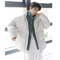 Load image into Gallery viewer, [CHICERRO series] ★Coat with cotton insert★ 2color fake layered winter coat outerwear thick unisex men's cool
