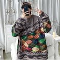 Load image into Gallery viewer, [Tetsusho Series]★Sweater★ Tops Unisex Men's Large Size Round Neck Easy to Match
